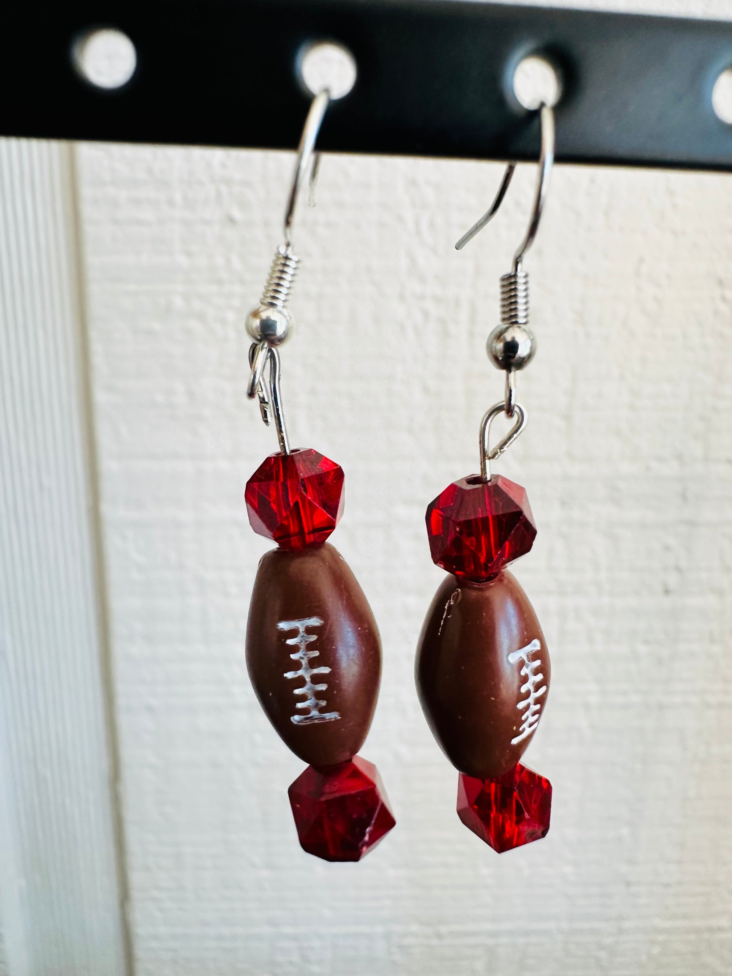 Football Earrings (Multiple Colors)