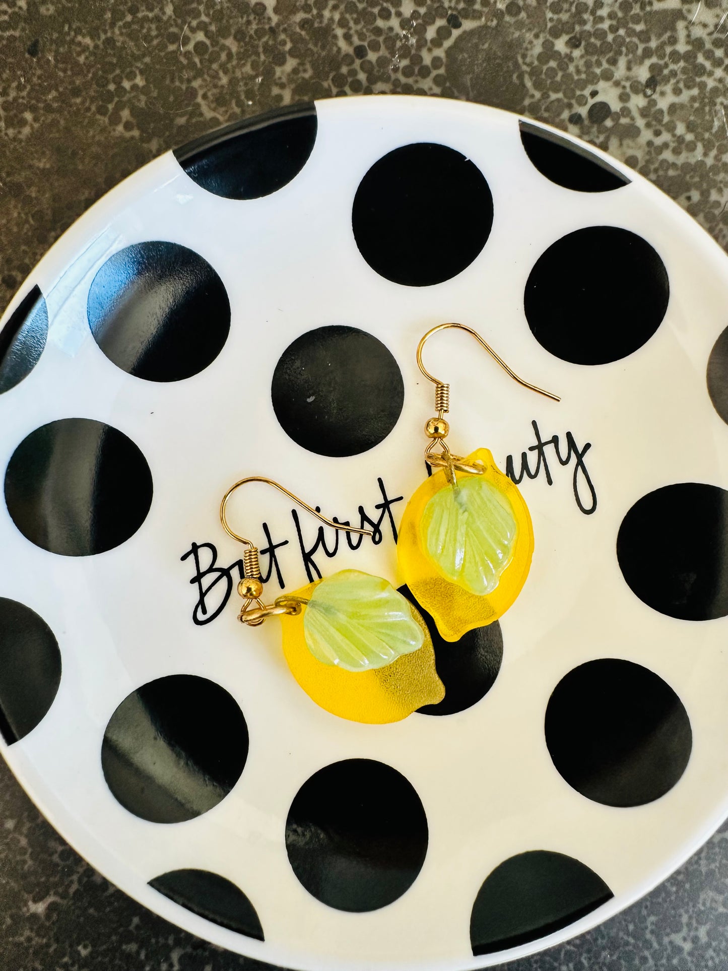 Lemon Earrings