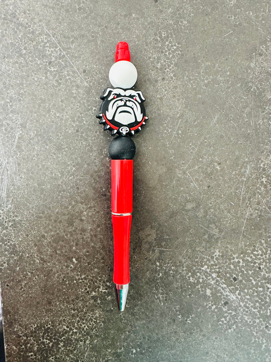 Georgia Bulldogs Bulldog Head Pen