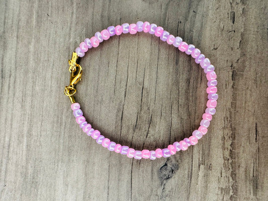 Pink Clasp Bracelet