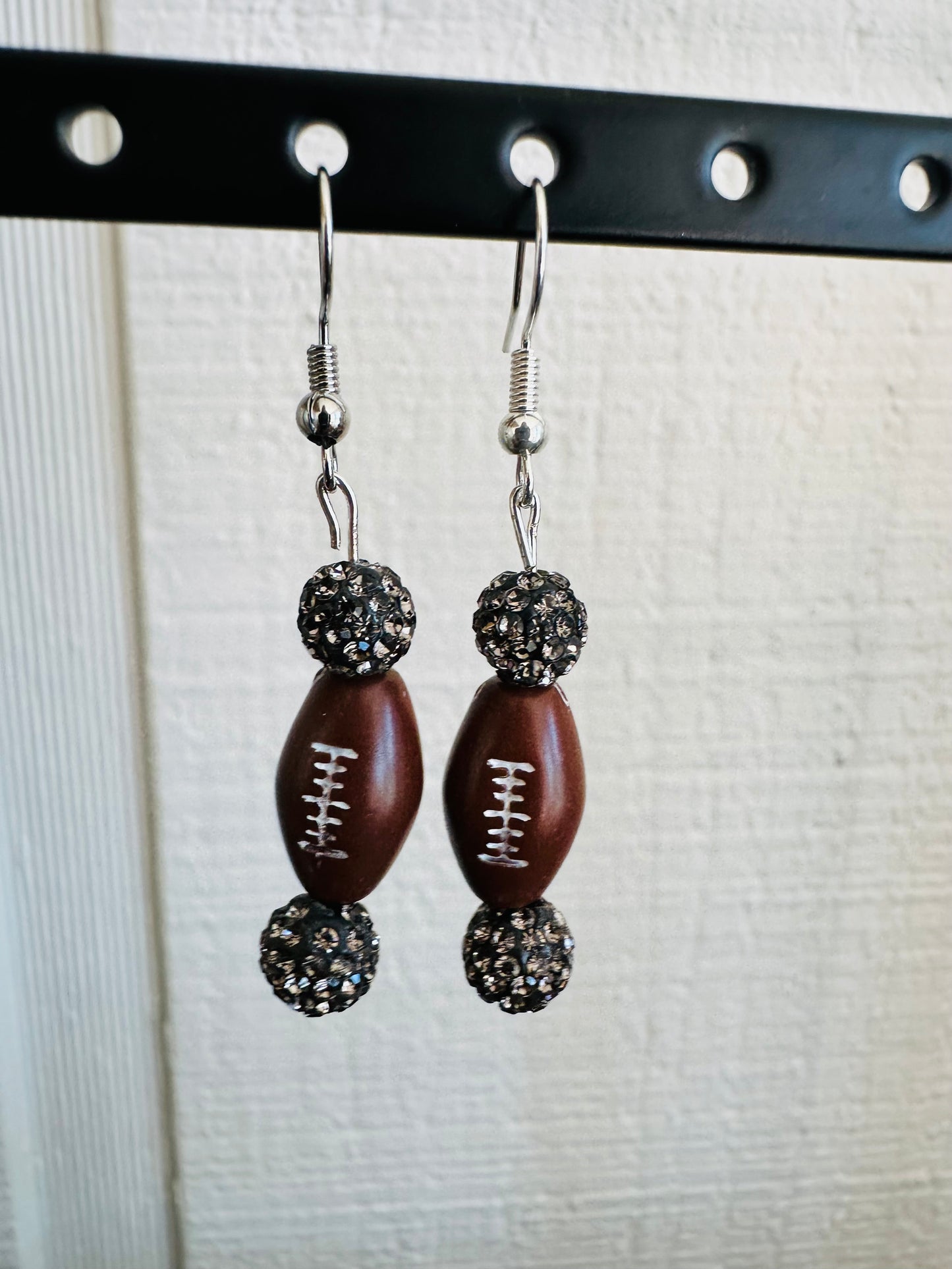 Football Earrings (Multiple Colors)