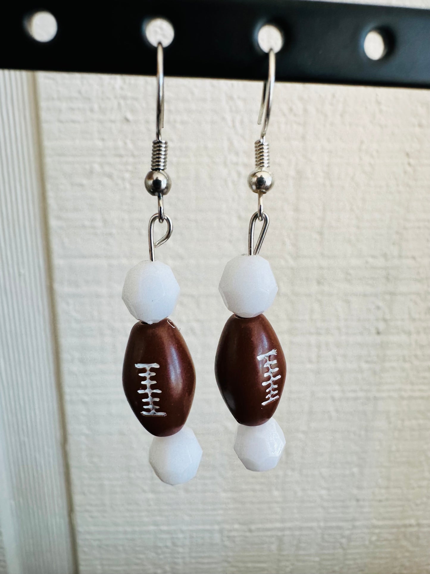 Football Earrings (Multiple Colors)